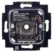 Светорегулятора LED ABB поворотный, 2-100 Вт/ВА (6523 U-102-500)
