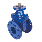 Задвижка чугунная RUSHWORK 103 - Ду80 (ф/ф, PN16, Tmax 110°C, под электропривод AUMA SA 07.6)