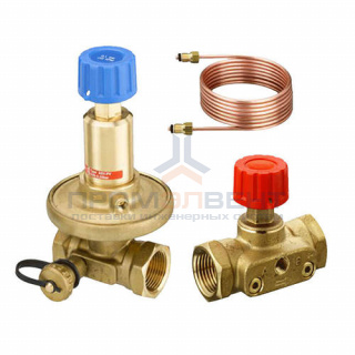 Комплект клапанов Danfoss APT 1"1/4" и CDT 1"1/2" (ВР/ВР, PN16, Tmax 120°C)