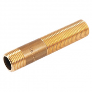Сгон латунный STOUT - 1", длина 150 мм