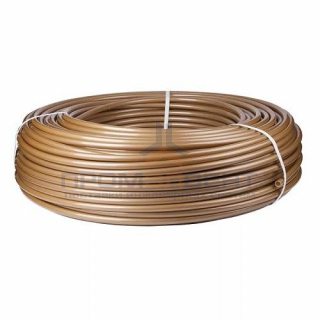Труба из сшитого полиэтилена BERGERR GOLD - 16x2.0 (PE-Xa/EVOH, PN6, 95°C, бухта 100м цвет золотой)
