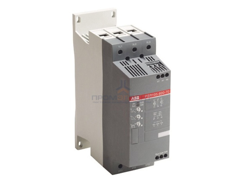 Софтстартер ABB PSR105-600-70 55кВт 400В (100-240В AC) устройство плавного пуска