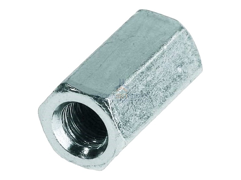 Гайка соединительная М6 удлиненная оцинкованная DIN6334