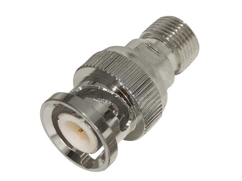 Переходник штекер BNC - гнездо F