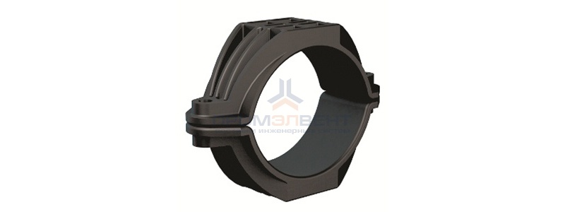 Кабельный держатель для крепления одножильный и многожильный кабелей, д. 125-150 мм