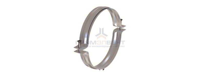 Хомут для тяжелых нагрузок 315мм, без изоляции