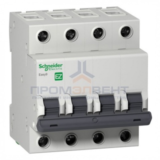 Автоматический выключатель Schneider Electric EASY 9 4П 32А B 4,5кА 400В (автомат)