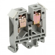 Клеммник IEK ЗНИ-16мм2  100А серый  (30шт. в упак.)