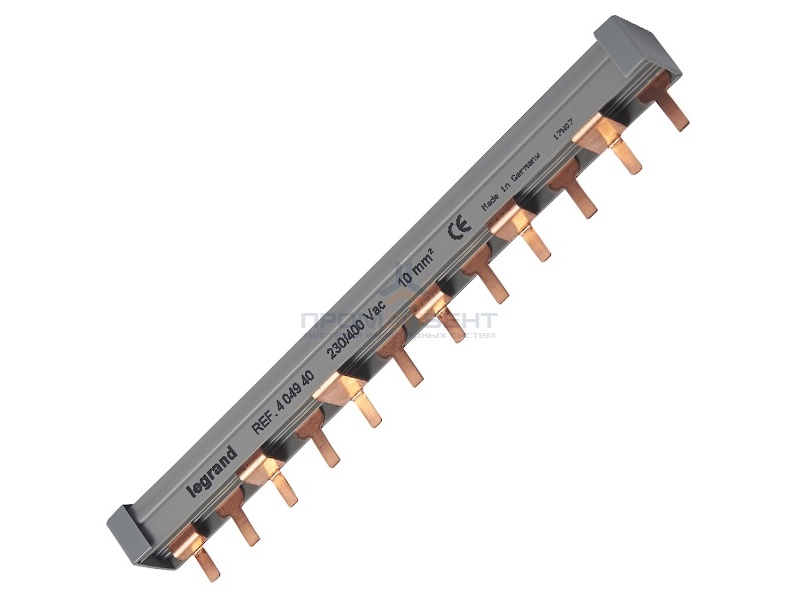 Распределительная гребенка Legrand 2П 12 модулей на 3 фазы (N L1 N L2 N L3)