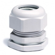 Зажим кабельный с контргайкой DKC IP68, PG29, диаметр кабеля 15-25мм