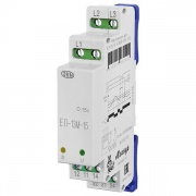Трехфазное реле контроля линейного напряжения/перекосава/обрыва фаз ЕЛ-13М-15 8А 400В на DIN-рейку